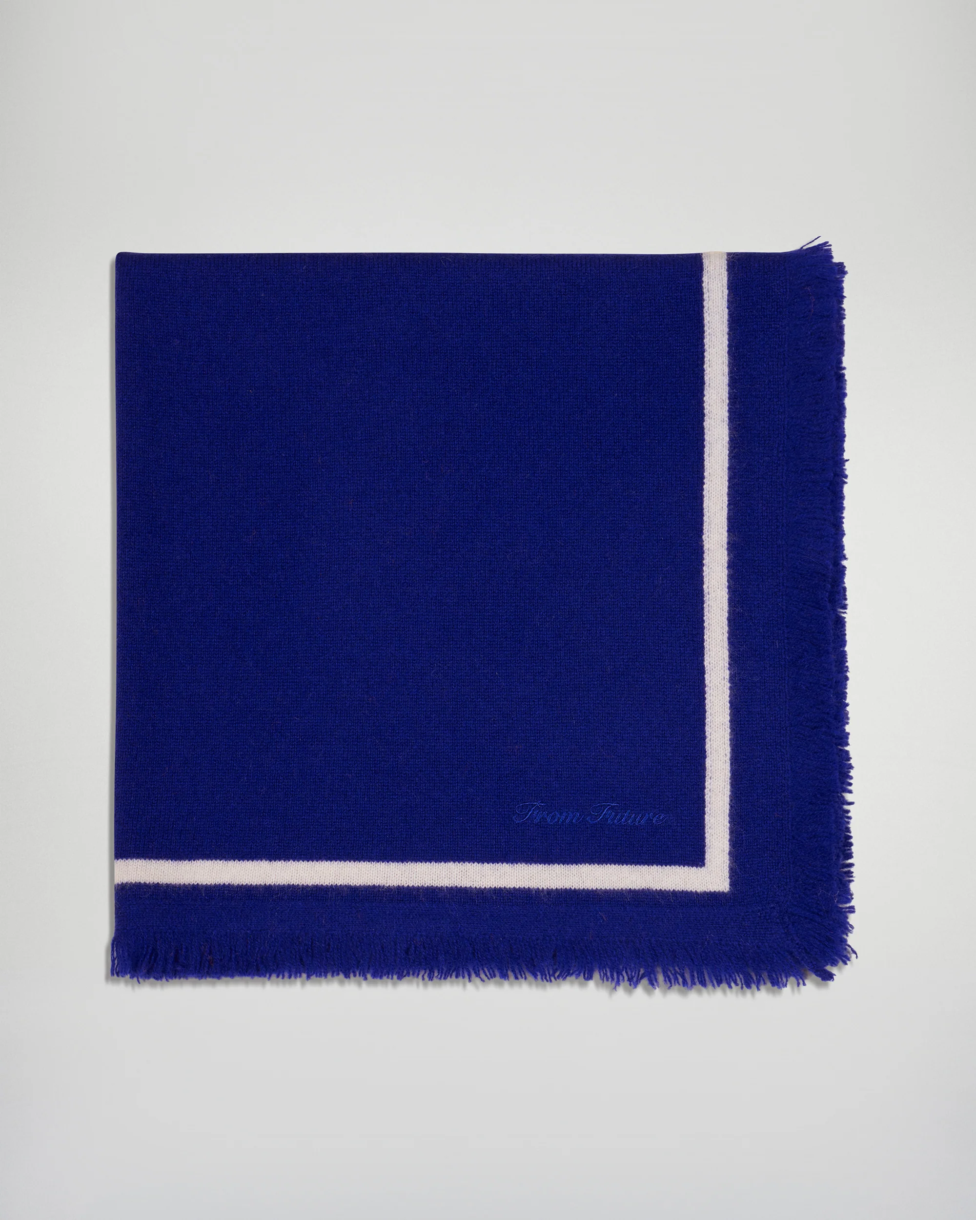 Two-Tone Scarf (H25 / ACCESSORIES / Crown Blue) - Image 4