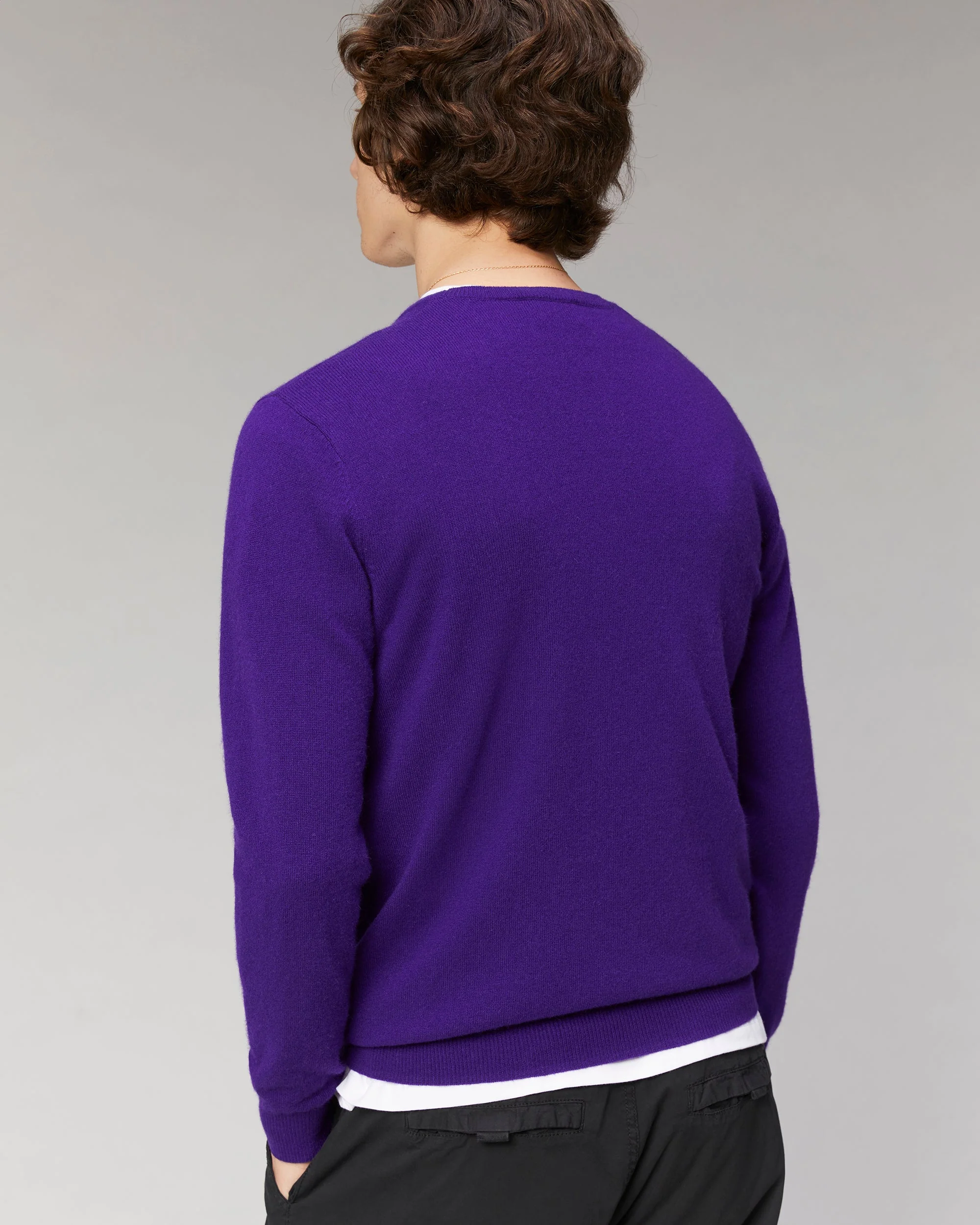 Heart Crewneck Sweater ( H23 / Man / Dark Heather Grey) - Image 5