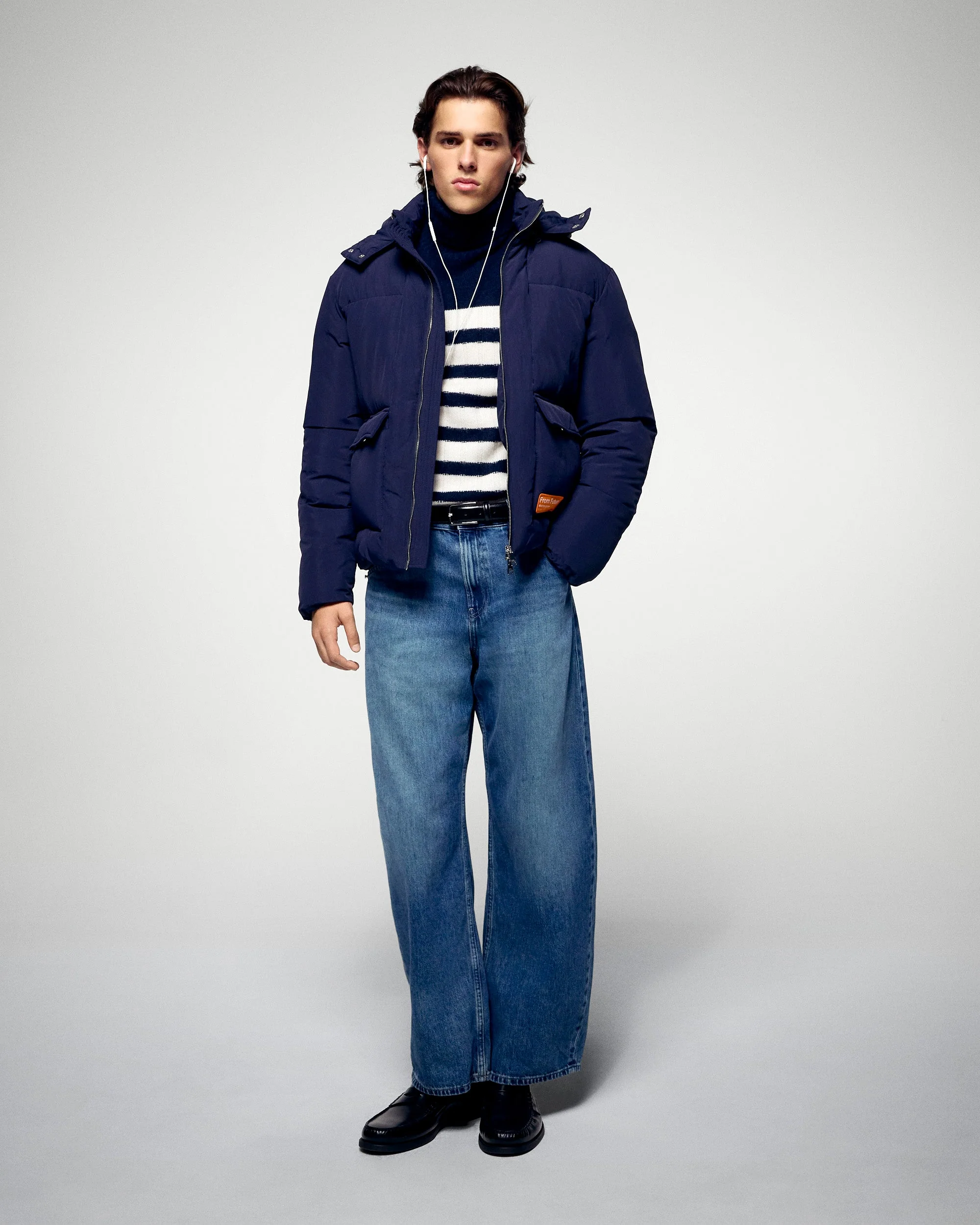 Outerwear Doudoune (H25 / HOMME / Navy) - Image 3