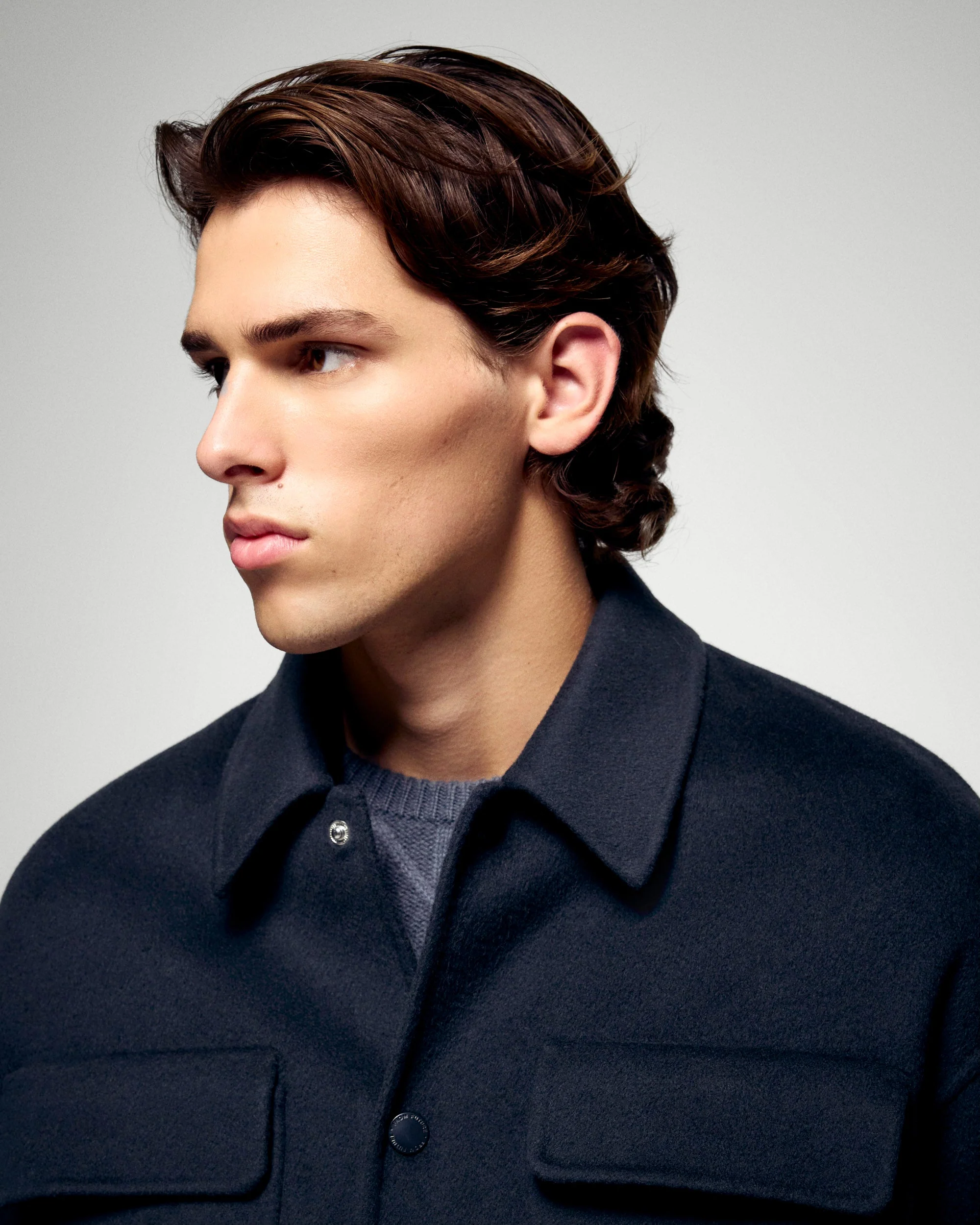 Outerwear Coat (H25 / HOMME / Charcoal Gray) - Image 4