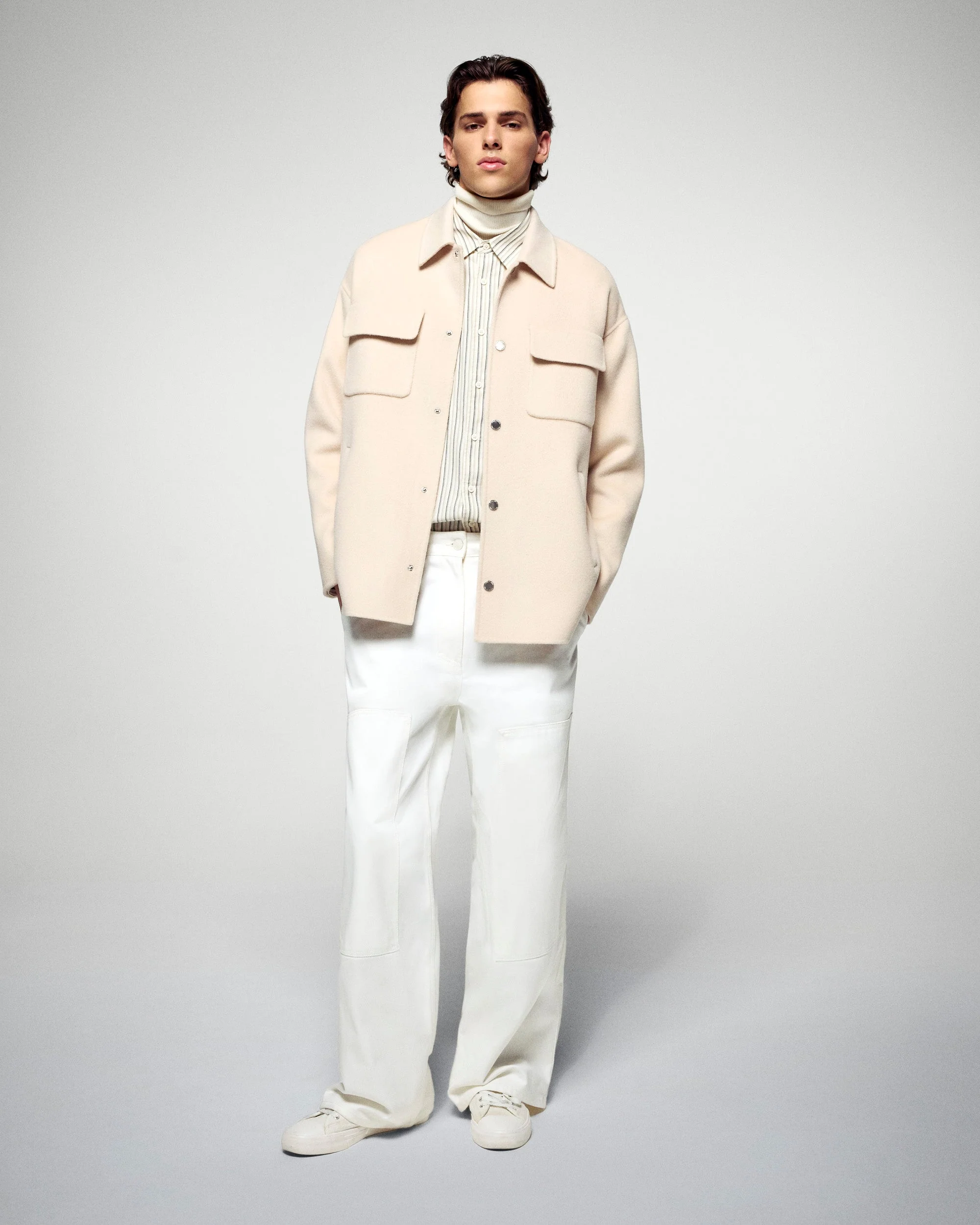 Outerwear Coat (H25 / HOMME / Sand) - Image 3