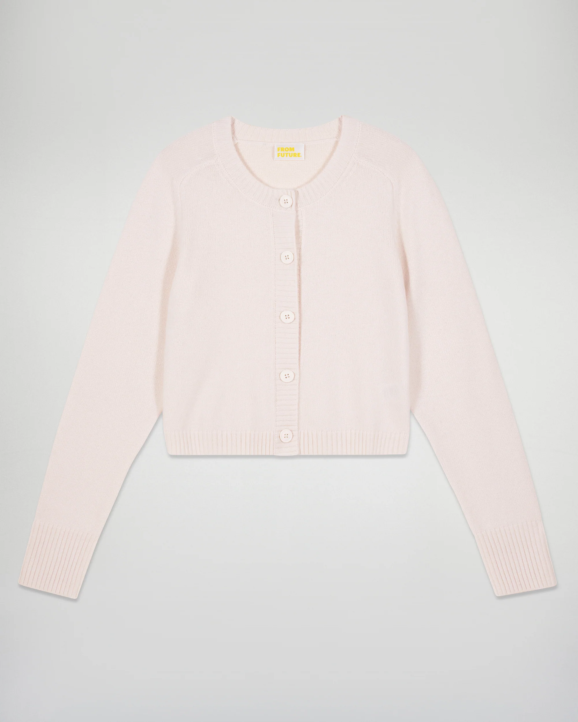 Cardigan Sweater (H25 / WOMEN / Ecru) - Image 5