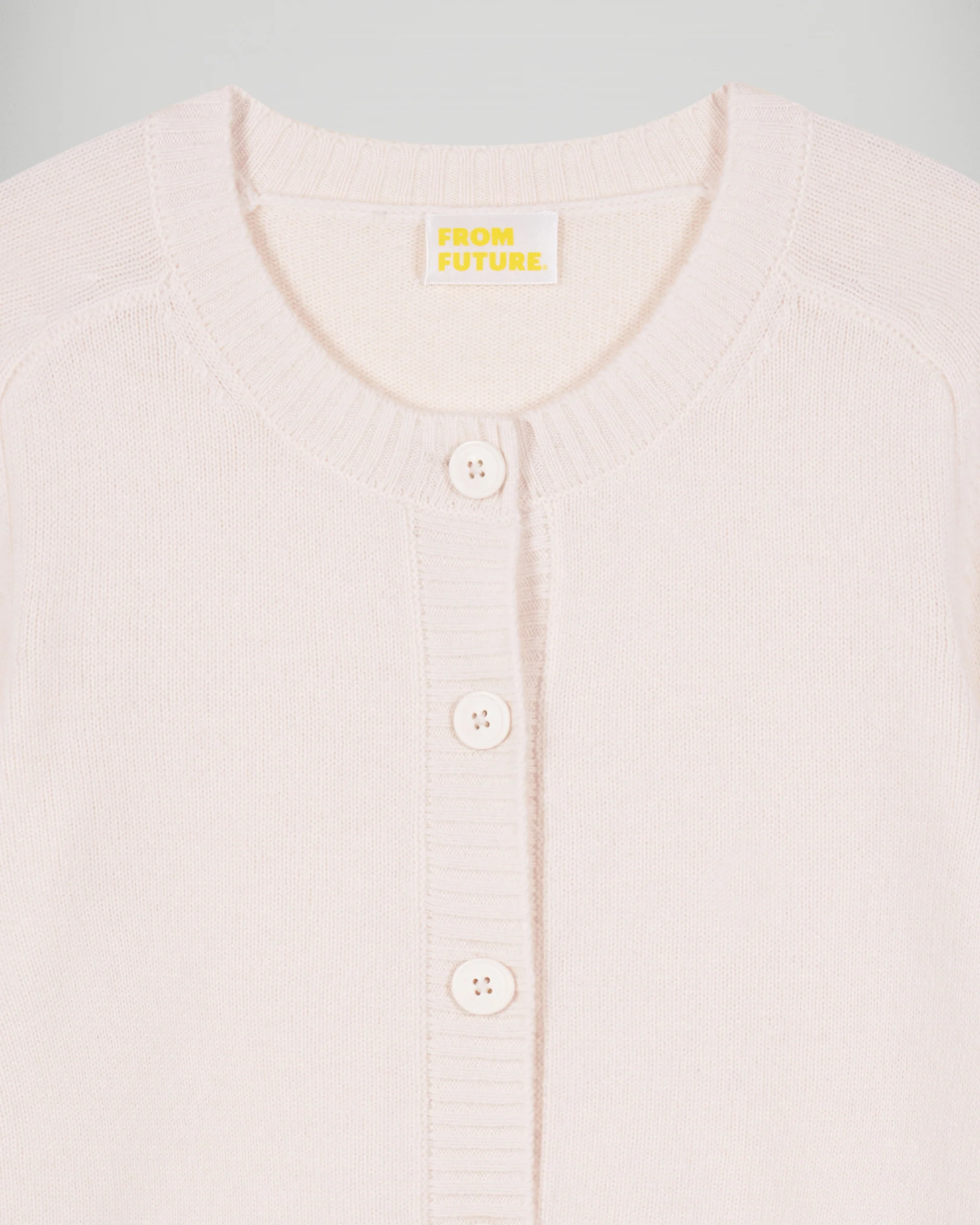 Cardigan Sweater (H25 / WOMEN / Ecru) - Image 6