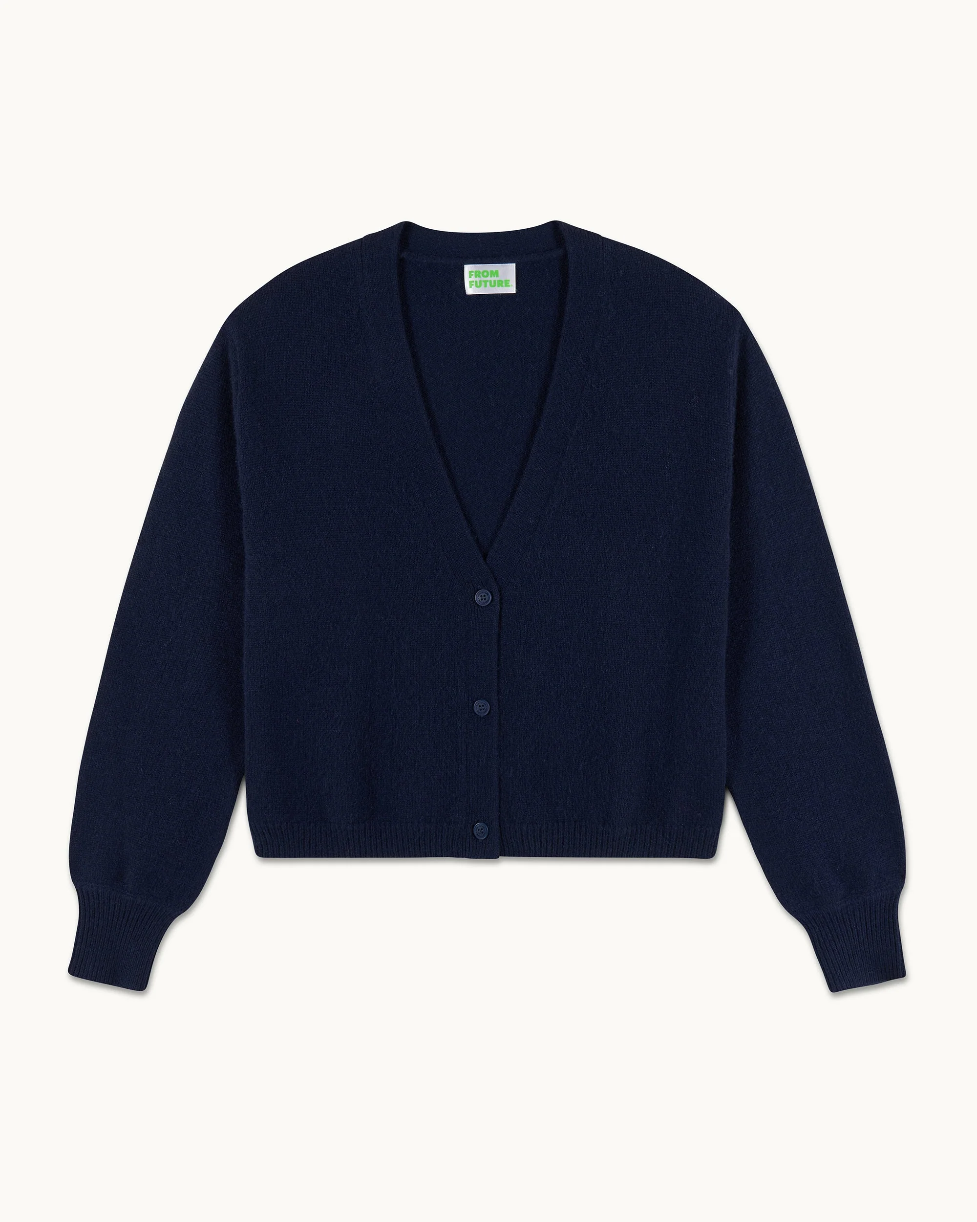 Sweater Cardigan (S25 / WOMEN / Navy) - Image 6