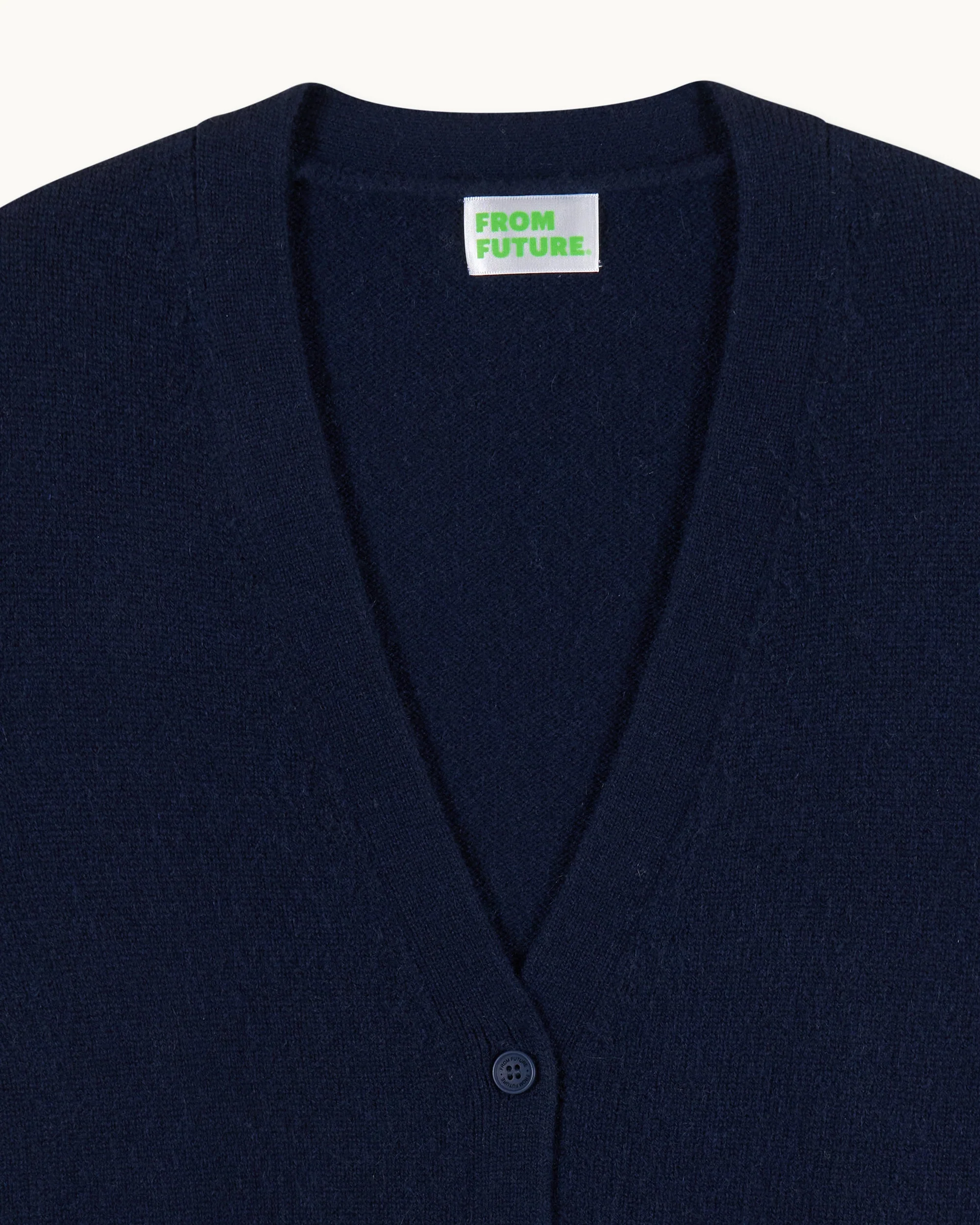 Sweater Cardigan (S25 / WOMEN / Navy) - Image 8