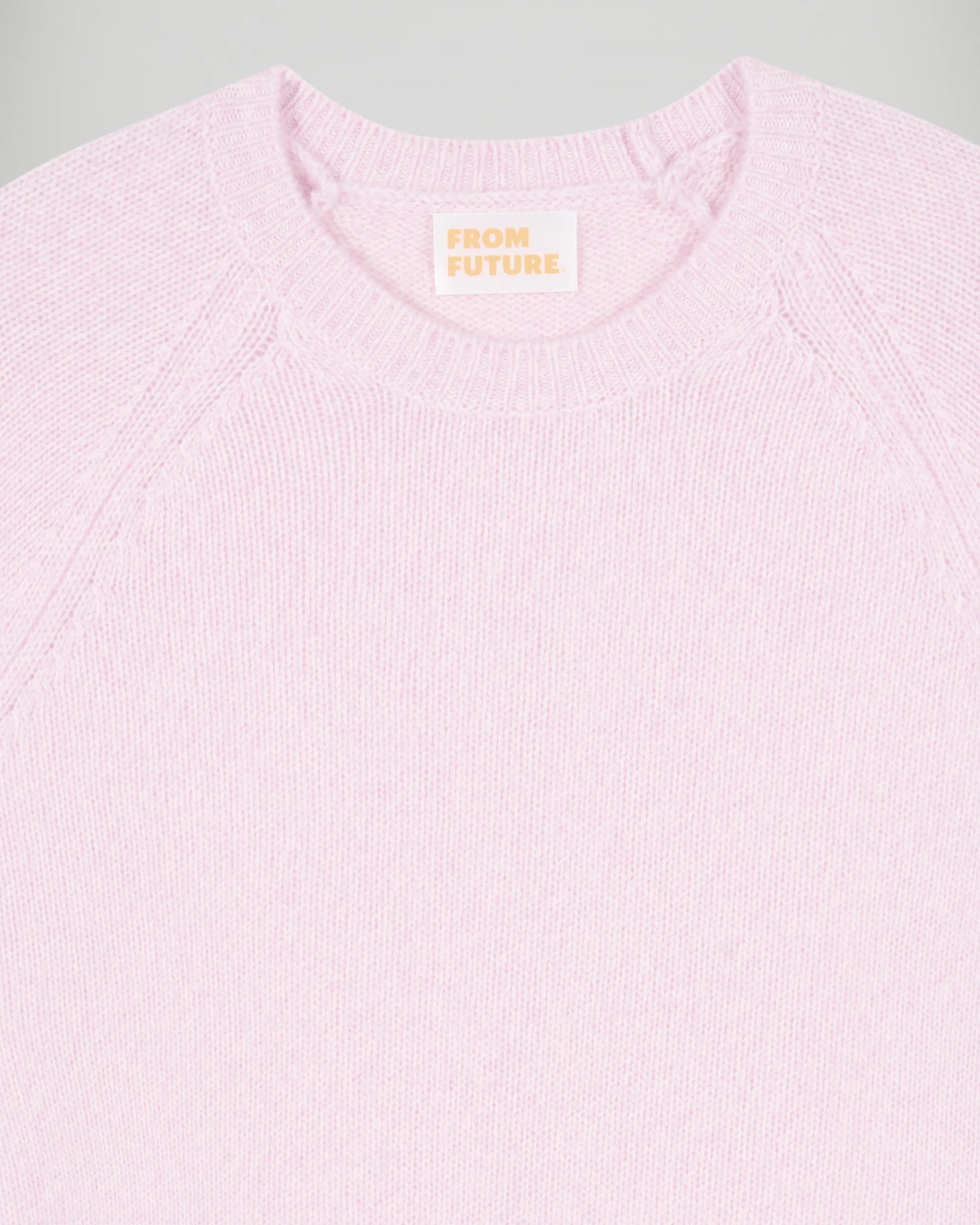 Crewneck Sweater (H25 / WOMEN / Cotton Pink) - Image 10