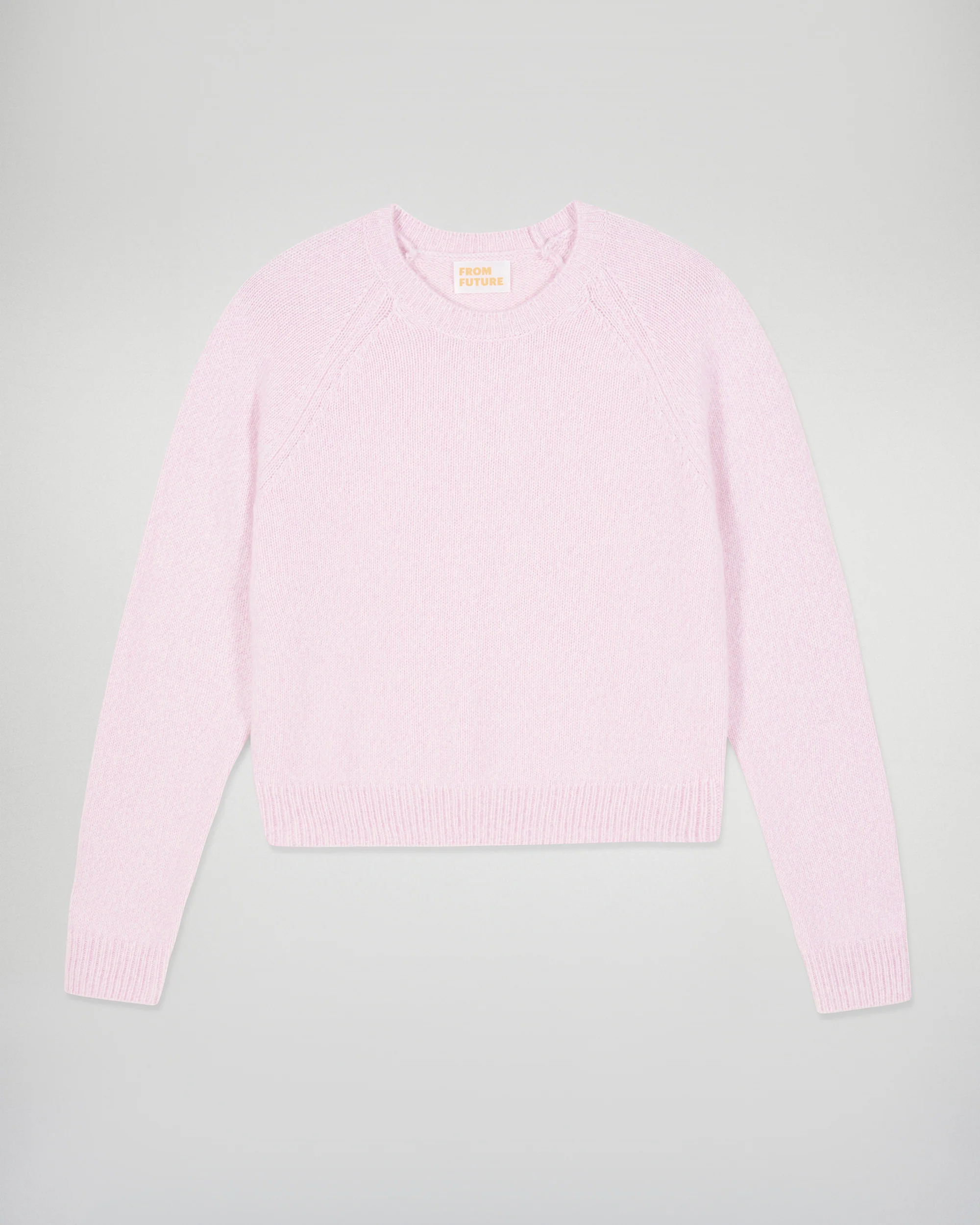 Crewneck Sweater (H25 / WOMEN / Cotton Pink) - Image 9