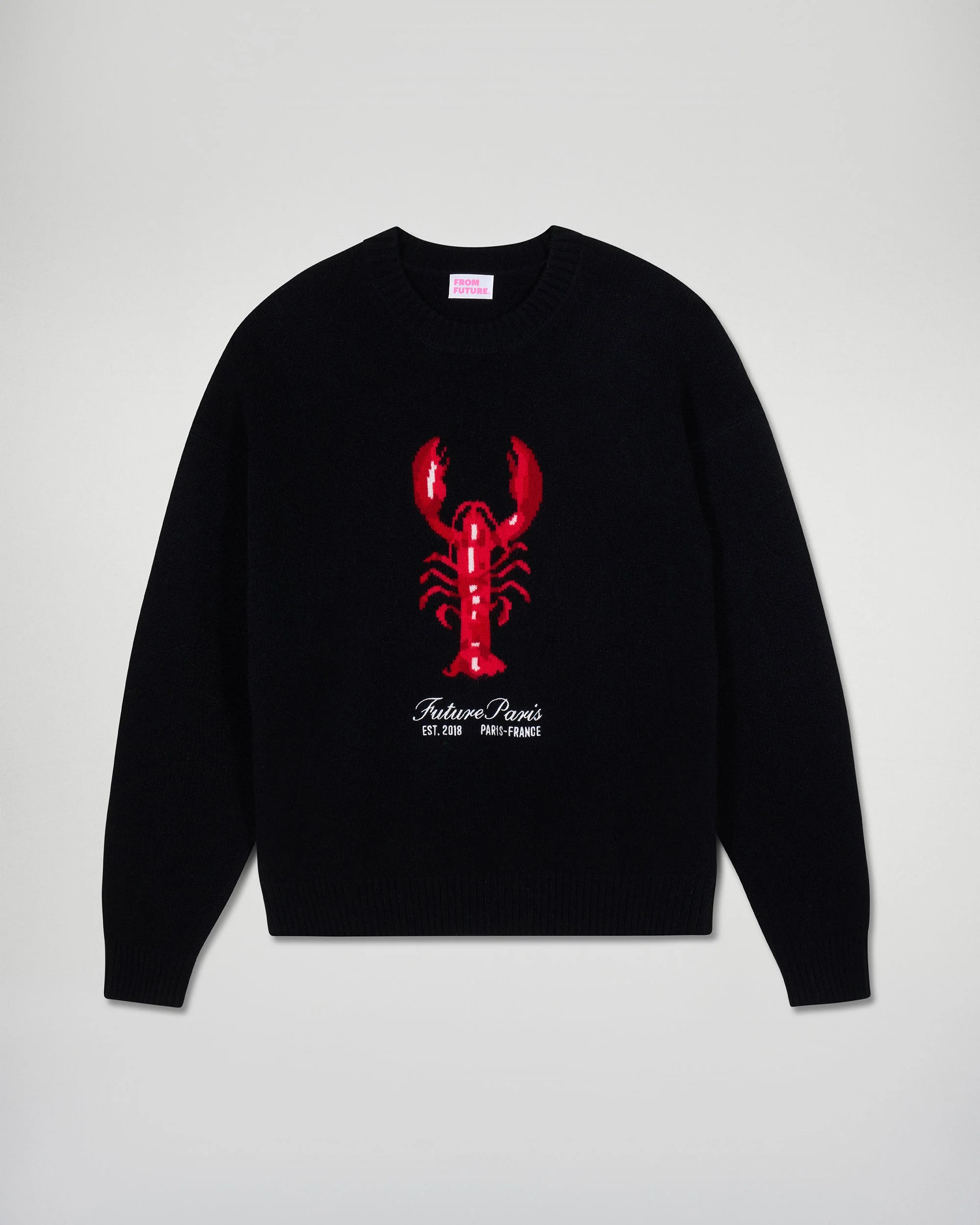 Crewneck Sweater (H25 / MEN / Black) - Image 5