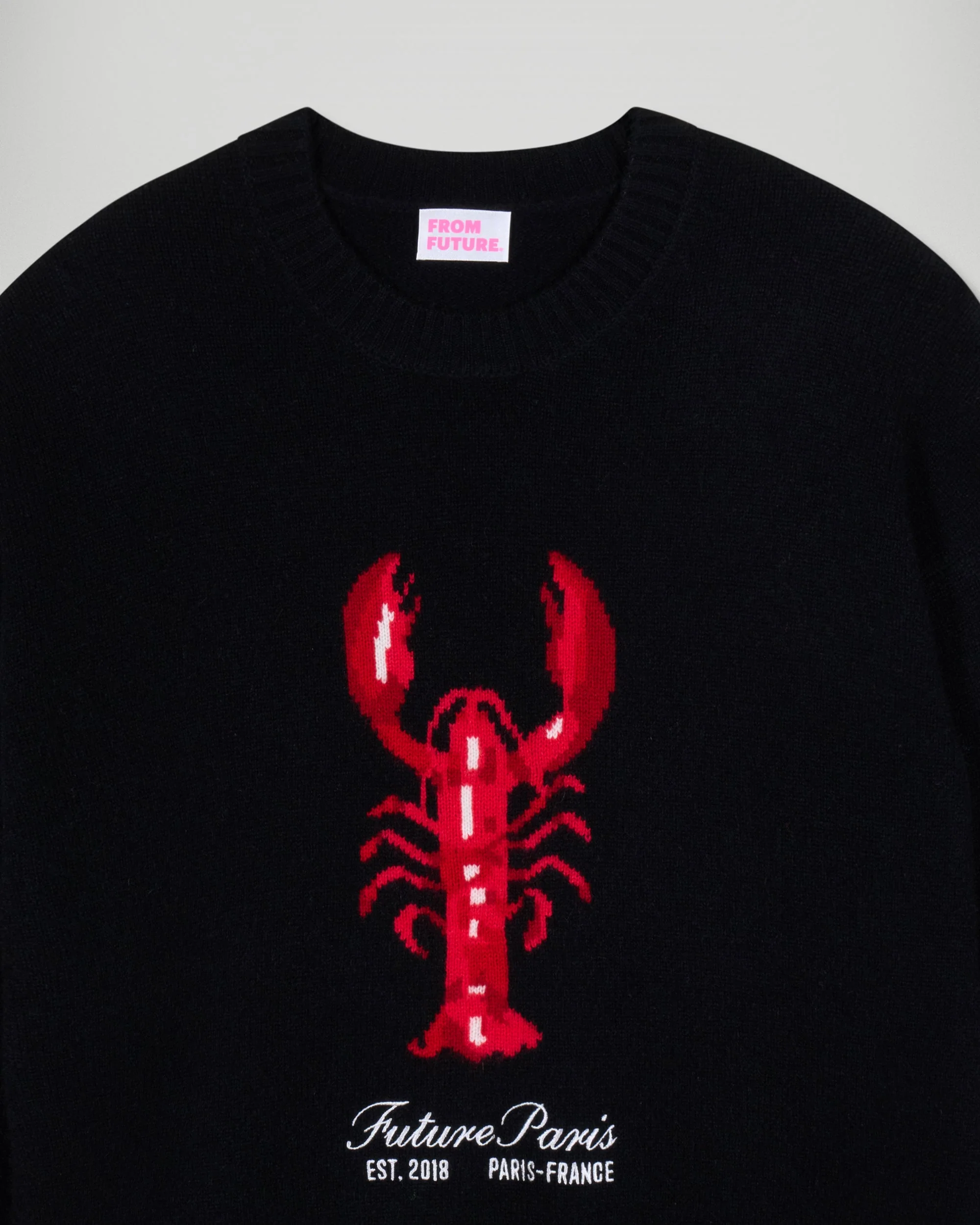 Crewneck Sweater (H25 / MEN / Black) - Image 6