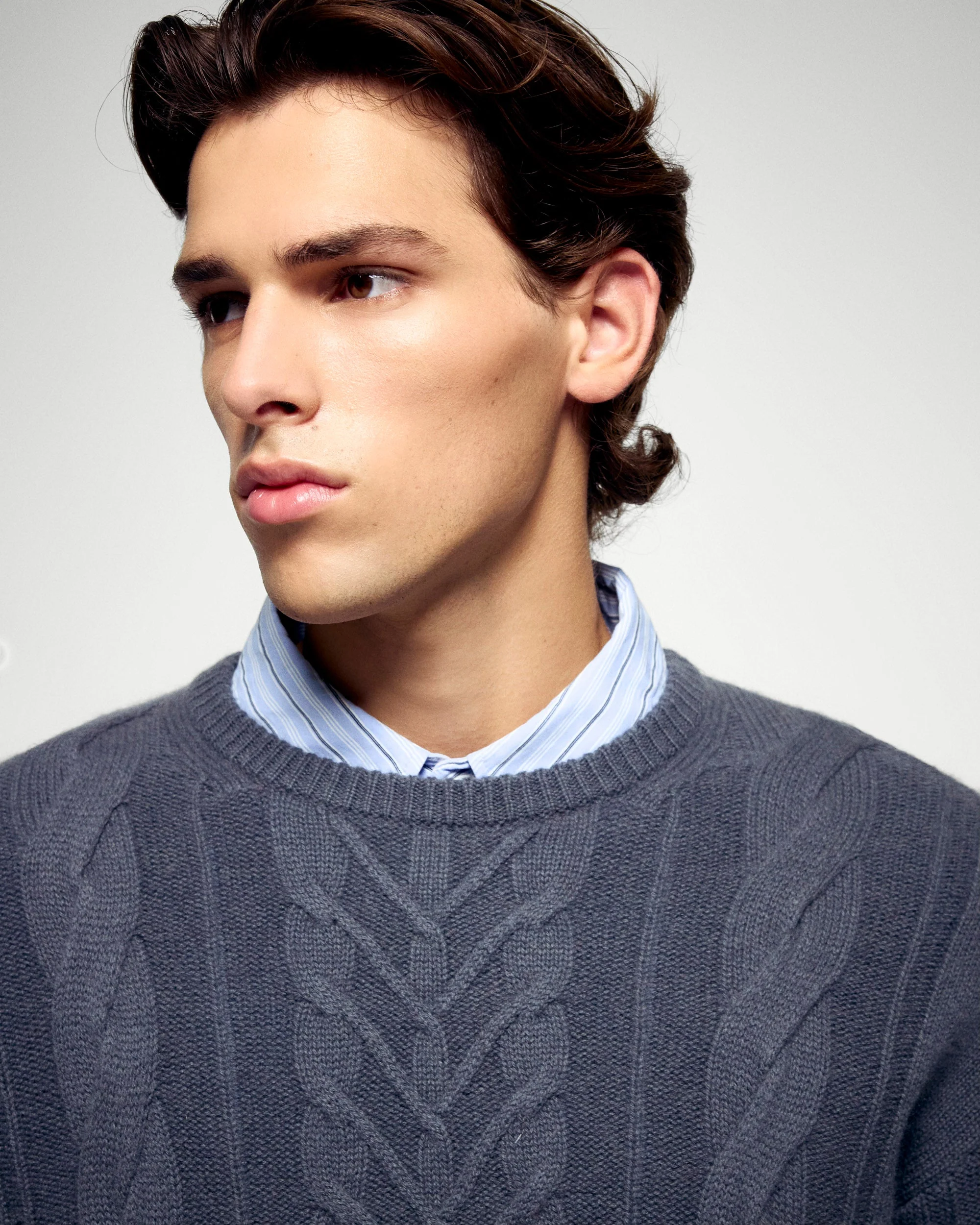 Crewneck Sweater (H25 / MEN / Storm Grey) - Image 5