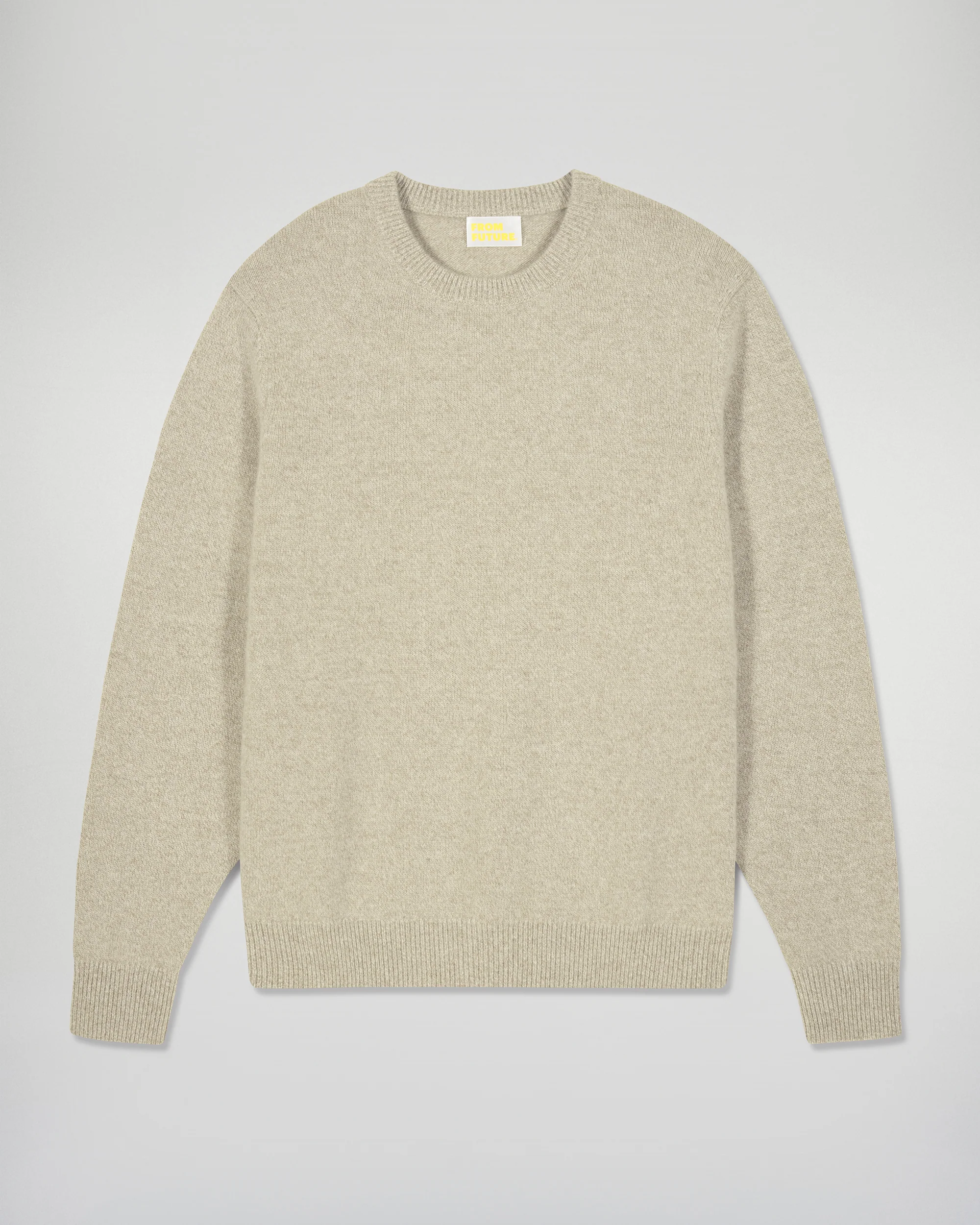 Crewneck Sweater (H25 / MEN / Taupe Mouliné) - Image 5
