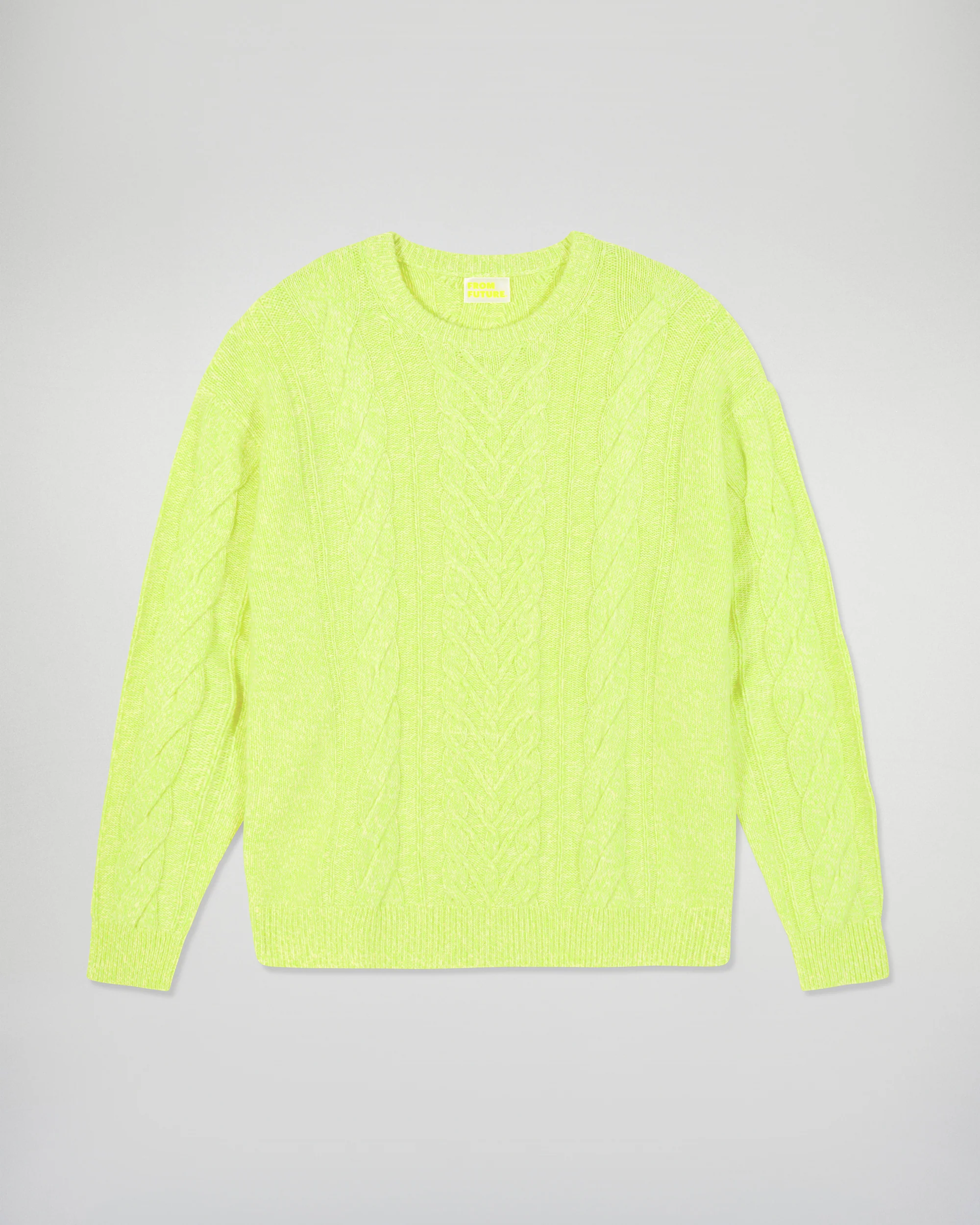 Crewneck Sweater (H25 / MEN / Yellow Neon) - Image 5