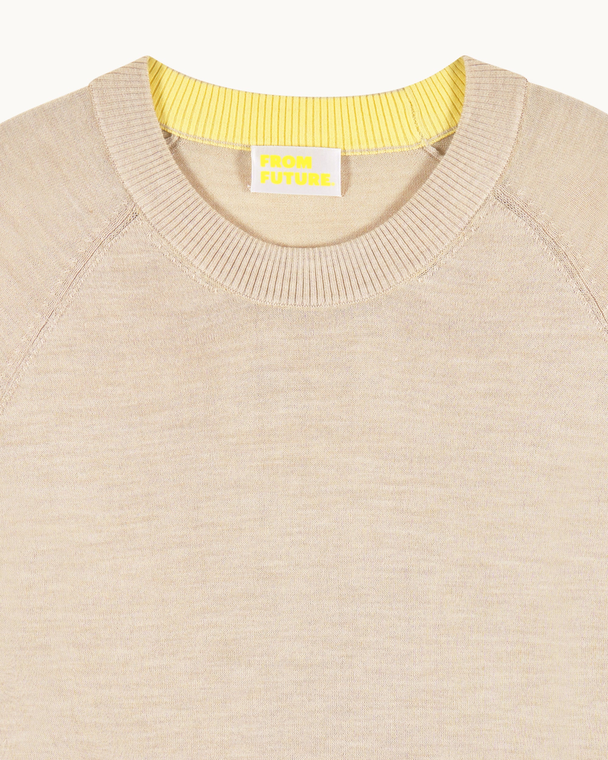 Crewneck Sweater (S25 / MEN / Heather Beige) - Image 6