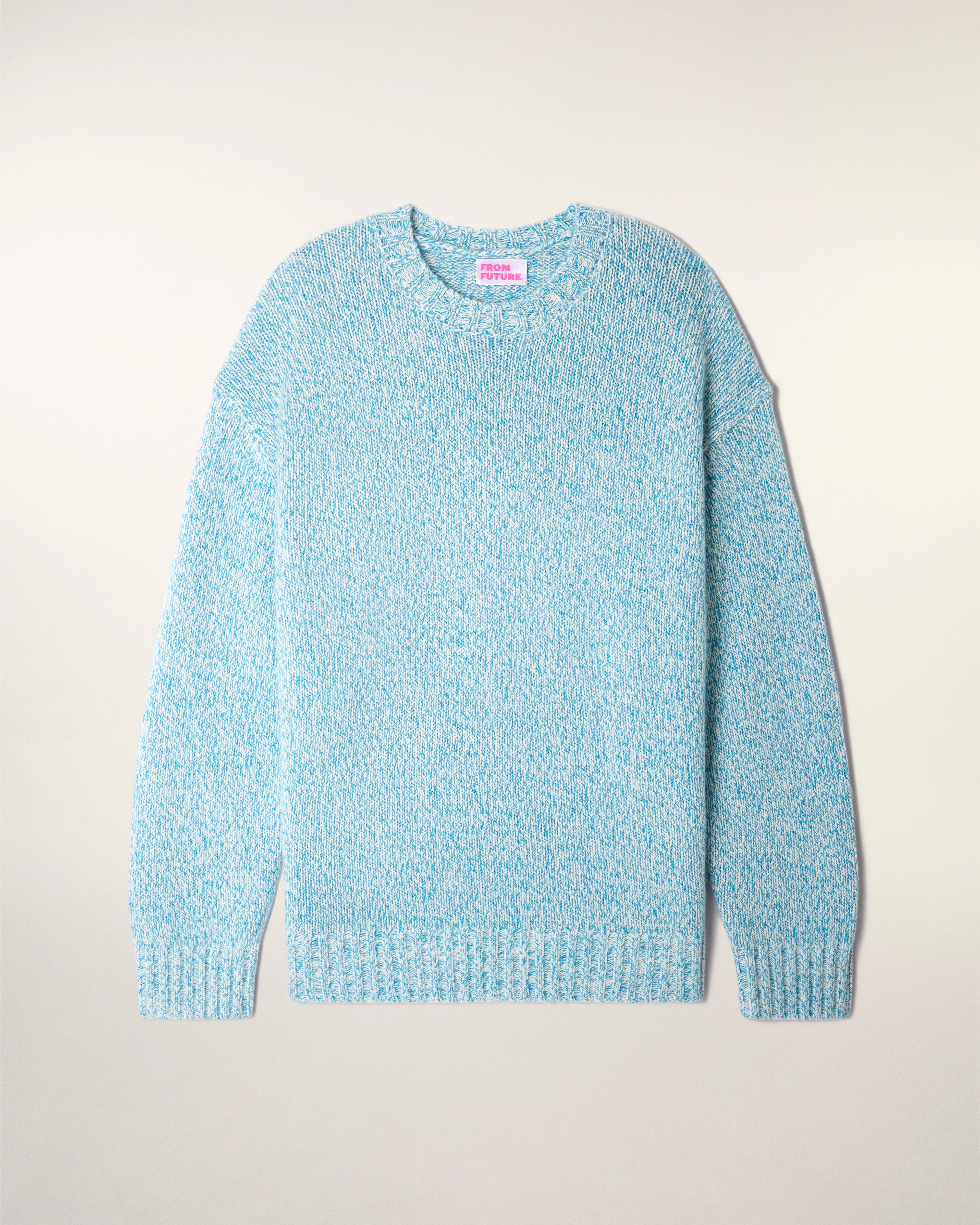 Crewneck Sweater (S26/ HOMME/ Wavy Blue Mouline) - Image 6