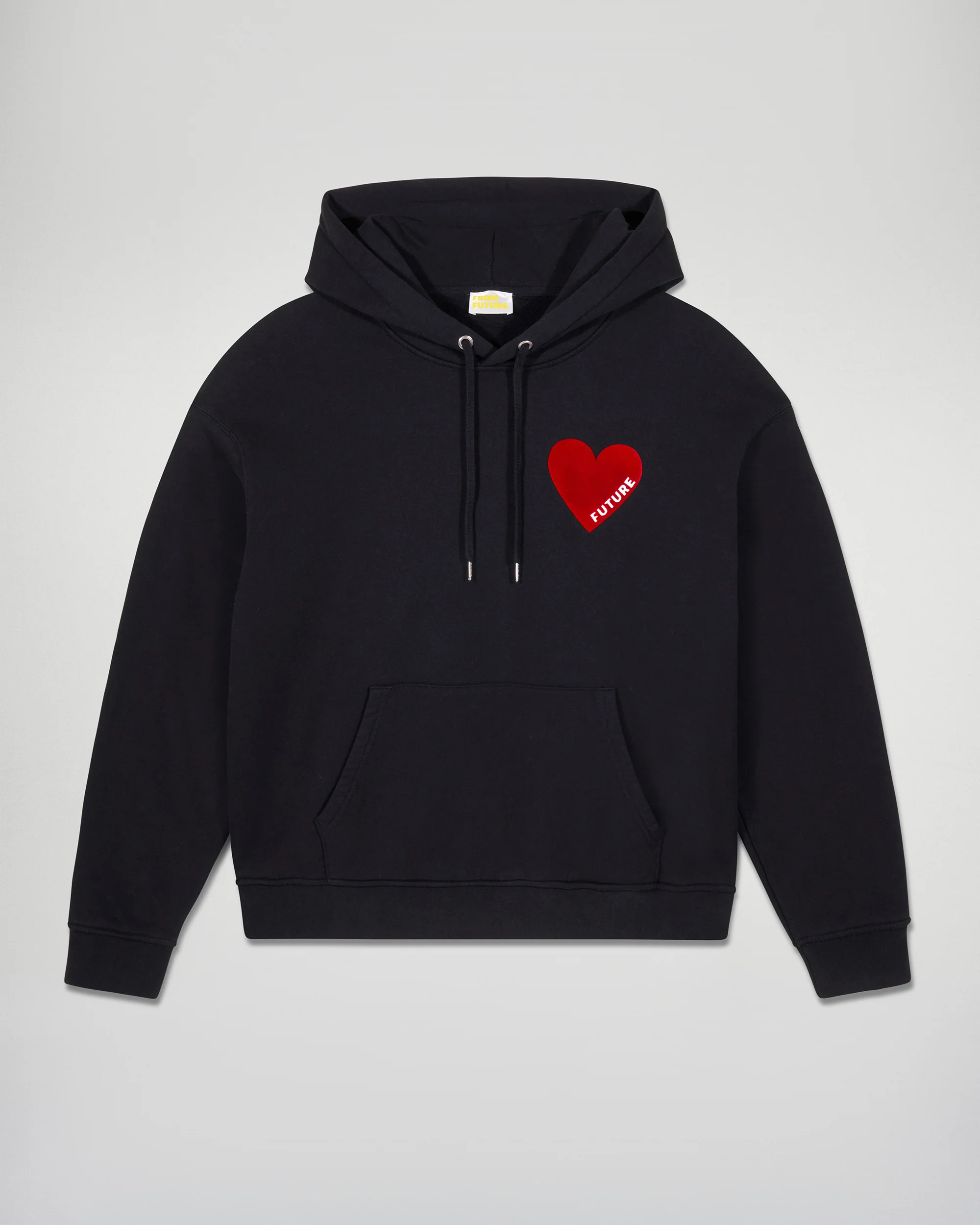 Hoodie Sweatshirt (H25 / MEN / Black) - Image 5