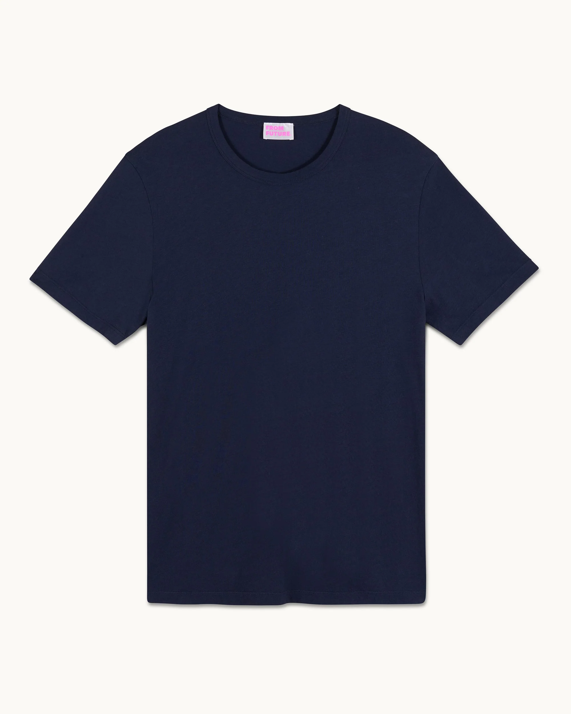 Crewneck Short Sleeve T-shirt (S25 / MEN / Navy) - Image 5