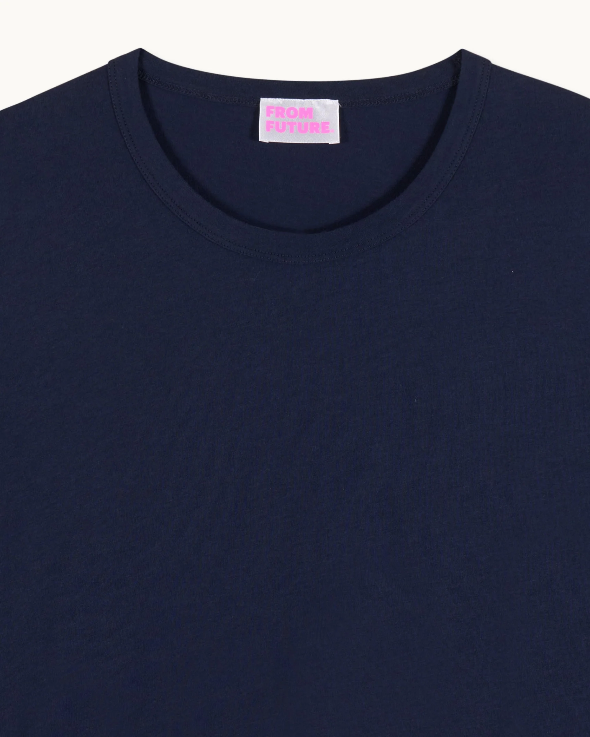 Crewneck Short Sleeve T-shirt (S25 / MEN / Navy) - Image 6