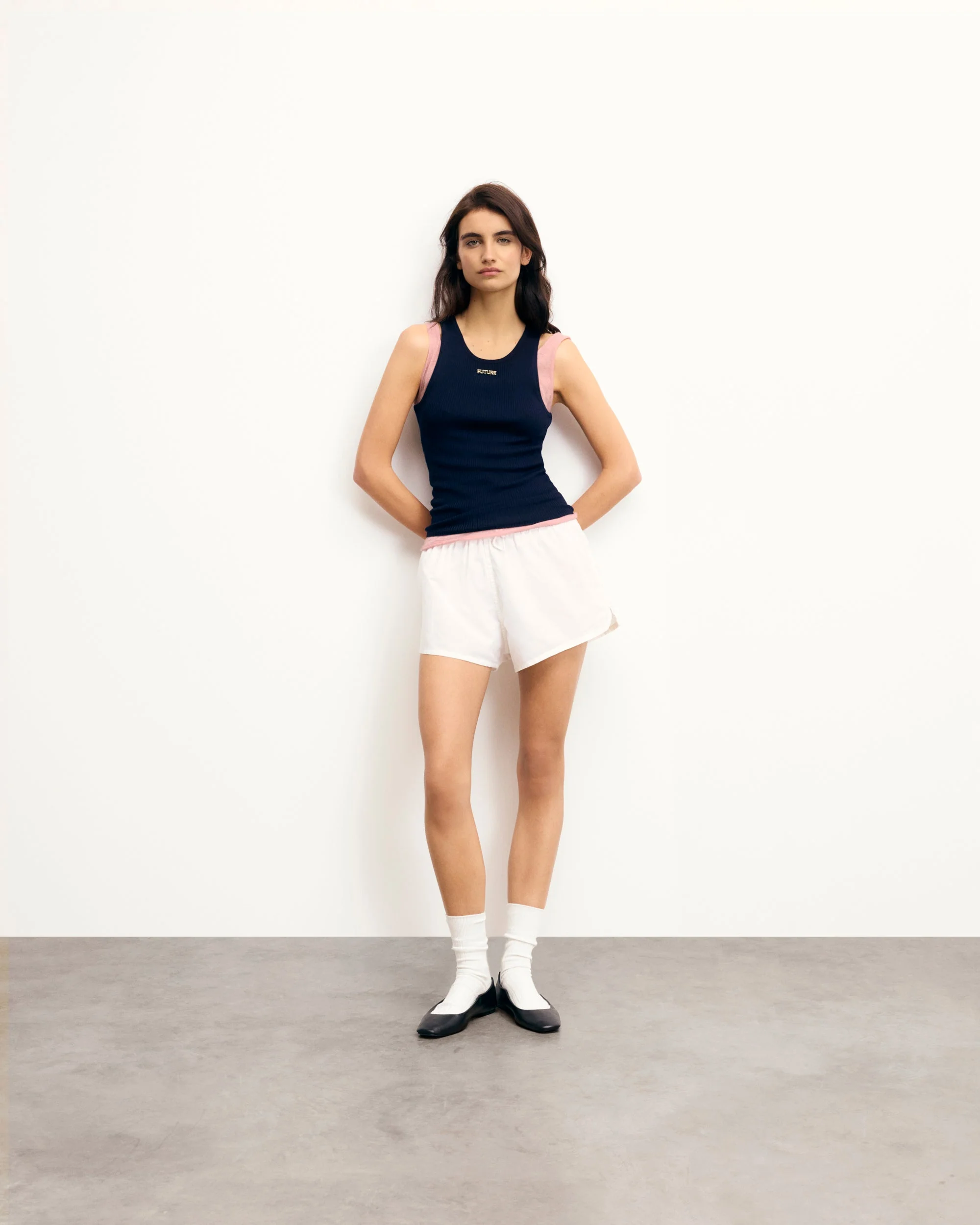 Tank Top (S25 / WOMEN / Navy) - Image 3