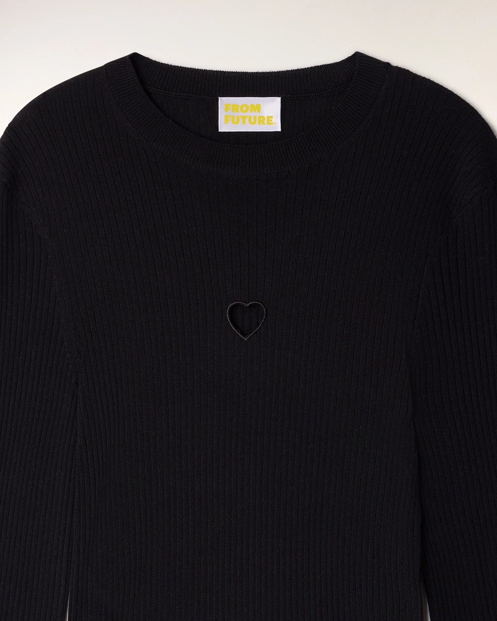 Long Sleeve Top (H25 / FEMME / Black) - Image 6