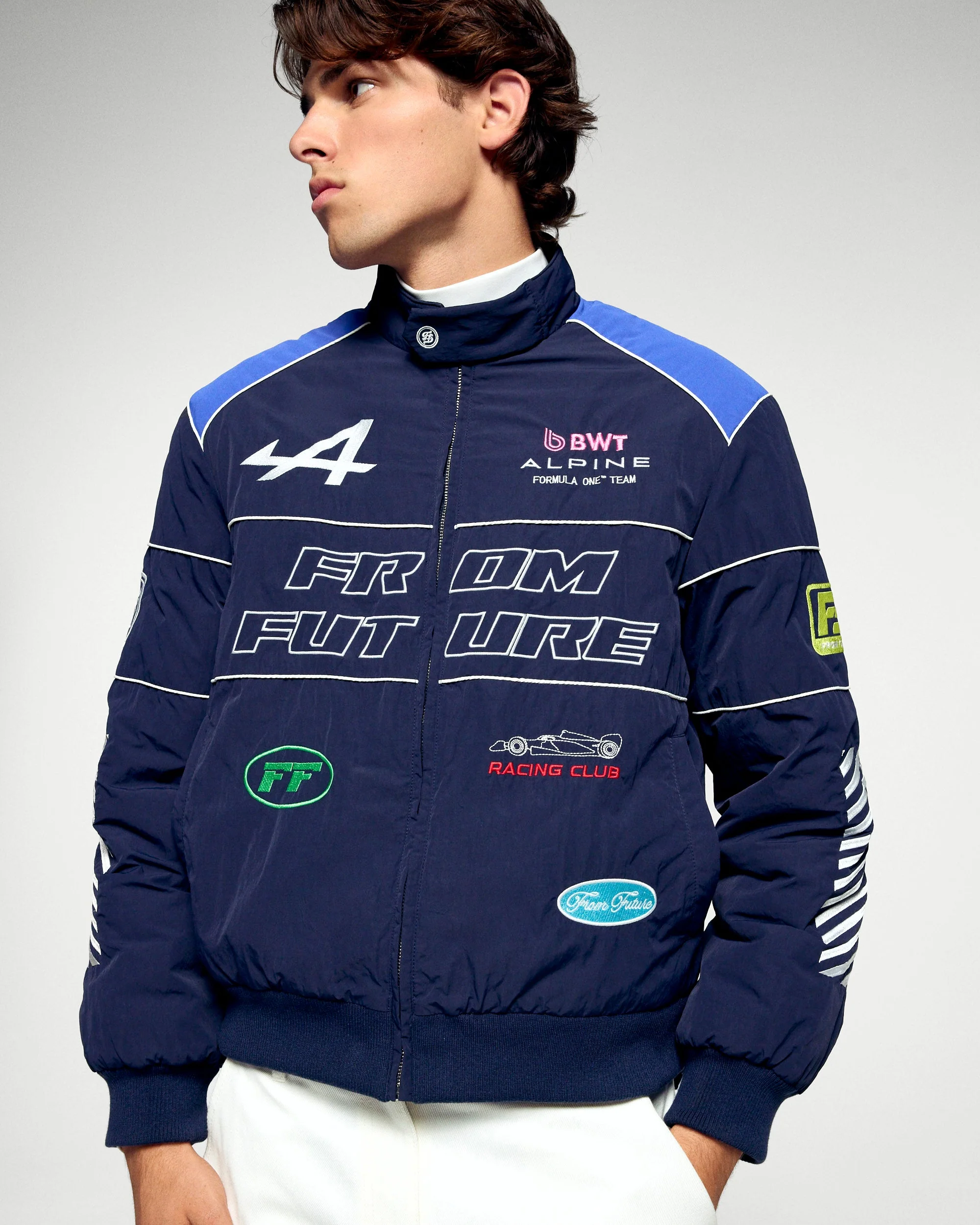 Oversized Jacket Alpine (H25 / MEN / Navy) - Image 3