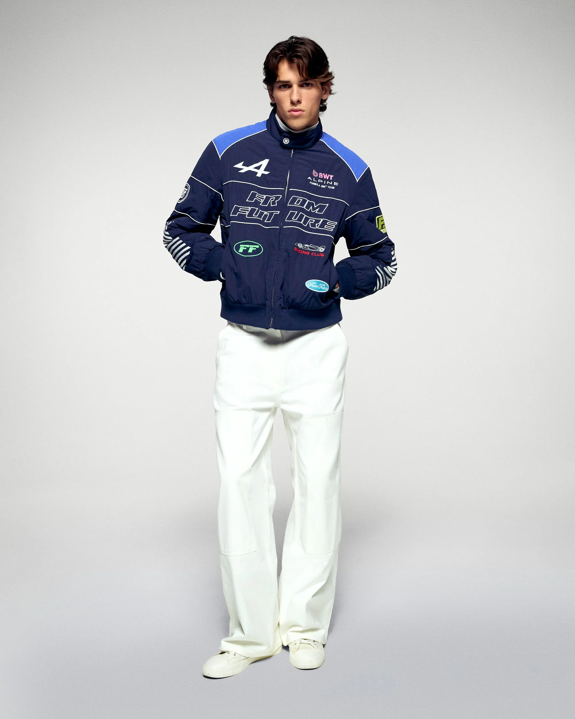 Oversized Jacket Alpine (H25 / MEN / Navy) - Image 4