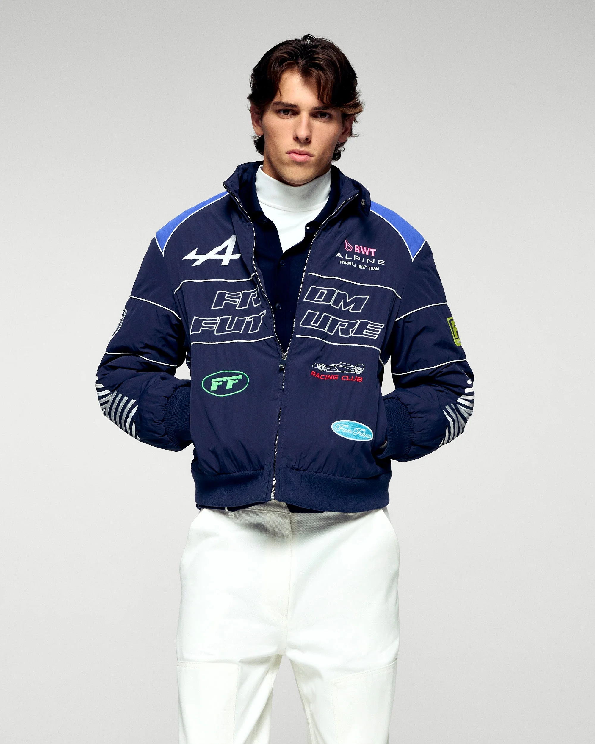 Oversized Jacket Alpine (H25 / MEN / Navy) - Image 5